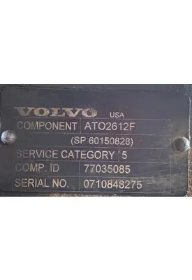 VOLVO ATO2612F Transmission