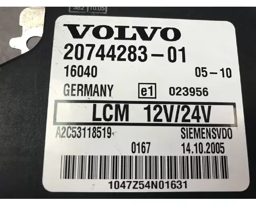 VOLVO CAB CONTROL MODULE Electronic Chassis Control Modules