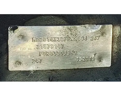 VOLVO Corporate Air Cutoff Tandem Axle