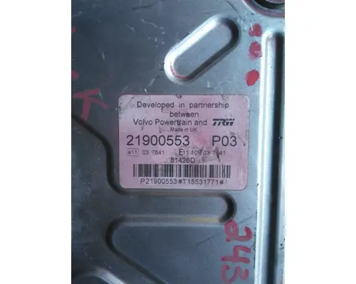 VOLVO D11 ENGINE CONTROL MODULE (ECM)