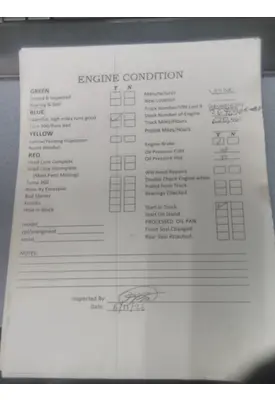 VOLVO D13F EPA 07 (MP8) ENGINE ASSEMBLY