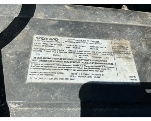 VOLVO D13H Engine Assembly