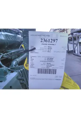 VOLVO D13J EPA 13 (MP8) ENGINE ASSEMBLY