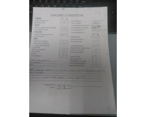 VOLVO D13J EPA 13 (MP8) ENGINE ASSEMBLY