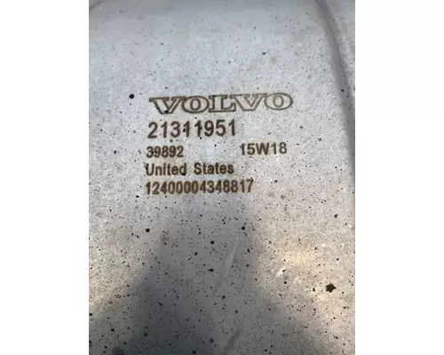VOLVO D13J DPF (Diesel Particulate Filter)