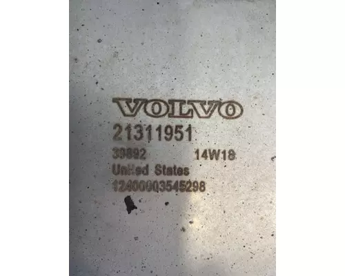 VOLVO D13J DPF (Diesel Particulate Filter)