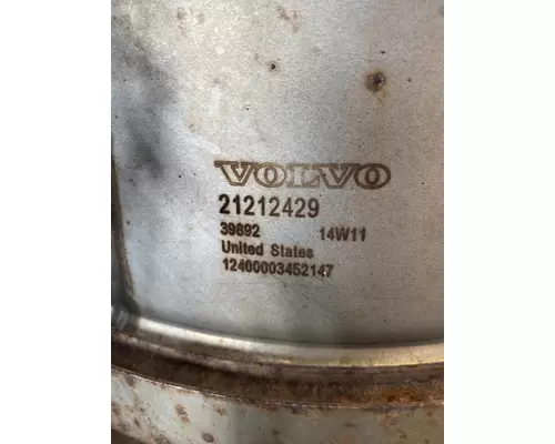 VOLVO D13J DPF (Diesel Particulate Filter)