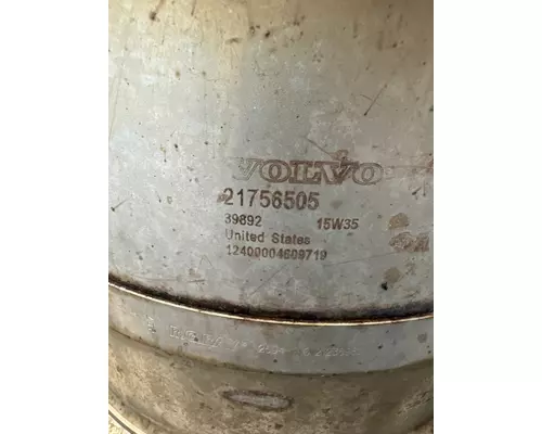 VOLVO D13J DPF (Diesel Particulate Filter)