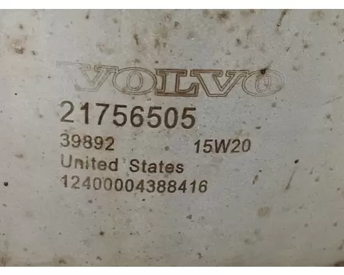 VOLVO D13J DPF (Diesel Particulate Filter)