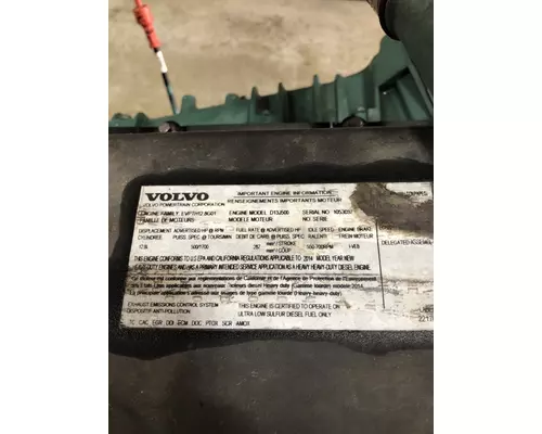 VOLVO D13J Engine Assembly