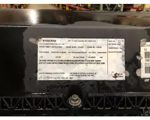 VOLVO D13J Engine Assembly