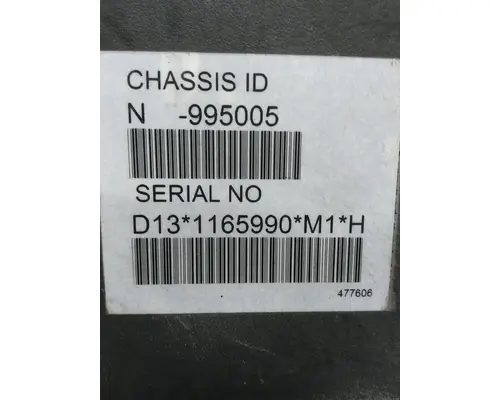 VOLVO D13M EPA 17 (MP8) ENGINE ASSEMBLY