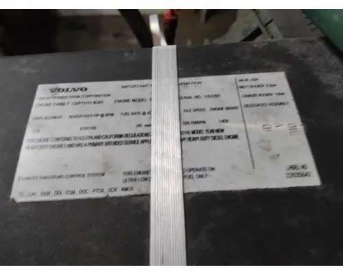 VOLVO D13M EPA 17 (MP8) ENGINE ASSEMBLY