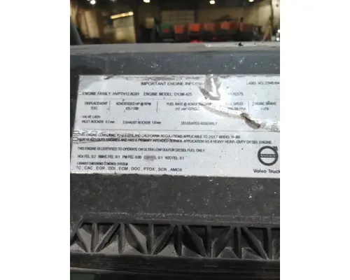 VOLVO D13M EPA 17 (MP8) ENGINE ASSEMBLY