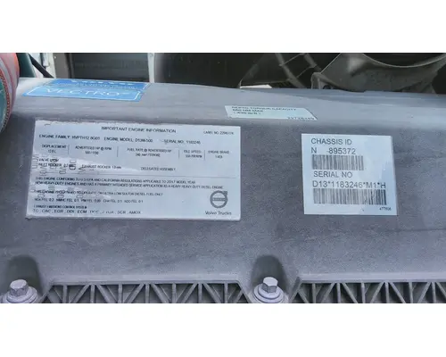 VOLVO D13M EPA 17 (MP8) ENGINE ASSEMBLY