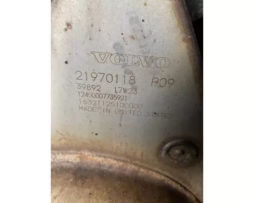 VOLVO D13M DPF (Diesel Particulate Filter)