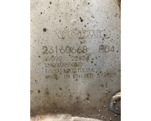 VOLVO D13M DPF (Diesel Particulate Filter)