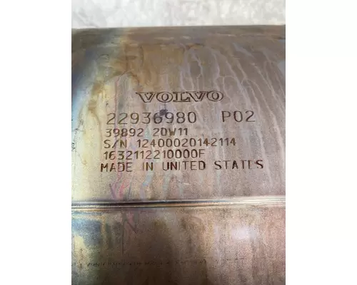 VOLVO D13N DPF (Diesel Particulate Filter)