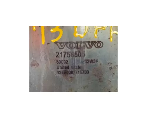 VOLVO D13 DPF (Diesel Particulate Filter)