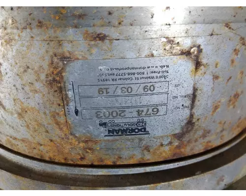 VOLVO D13 DPF ASSEMBLY (DIESEL PARTICULATE FILTER)