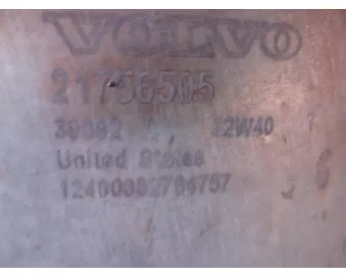 VOLVO D13 DPF ASSEMBLY (DIESEL PARTICULATE FILTER)