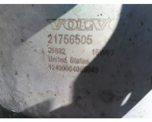 VOLVO D13 DPF ASSEMBLY (DIESEL PARTICULATE FILTER)