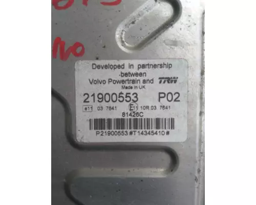VOLVO D13 ENGINE CONTROL MODULE (ECM)