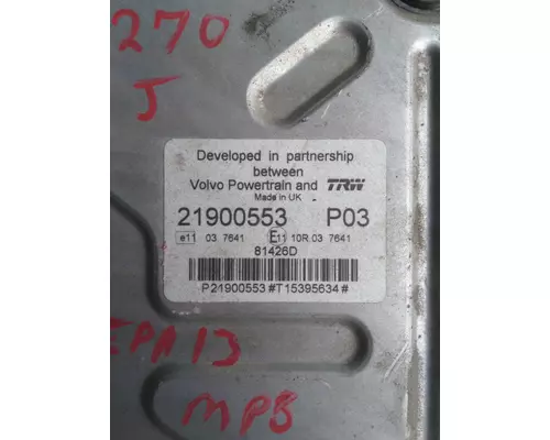 VOLVO D13 ENGINE CONTROL MODULE (ECM)