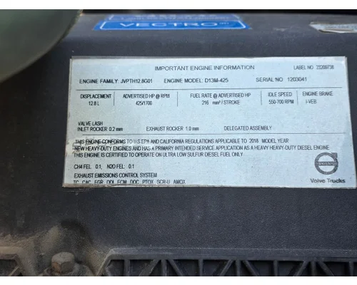 VOLVO D13 Engine Assembly