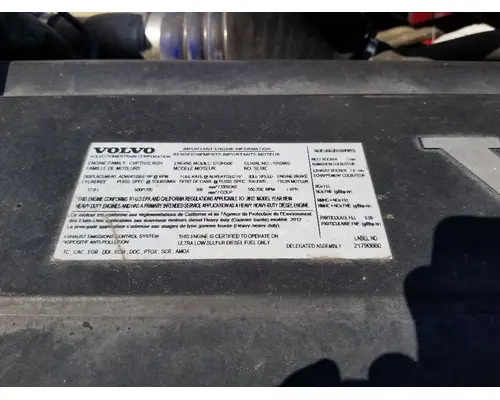 VOLVO D13 Engine Assembly