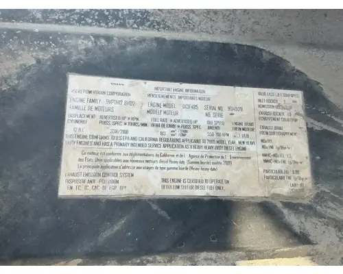 VOLVO D13 Engine Assembly