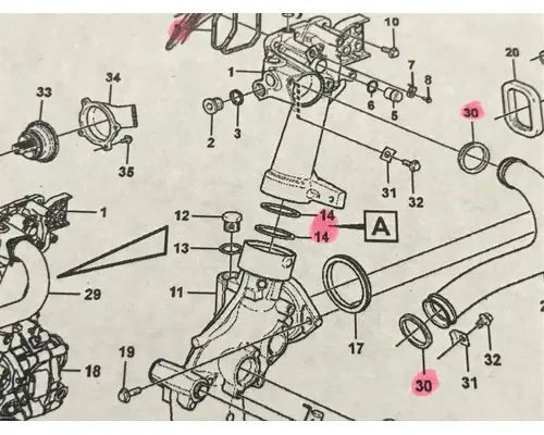 VOLVO D13 Engine Misc. Parts