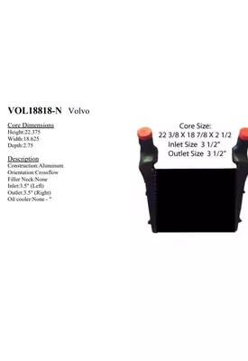 VOLVO Expeditor WX Charge Air Cooler (ATAAC)