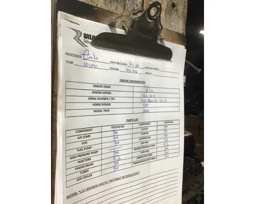 VOLVO VED12 D Engine Assembly