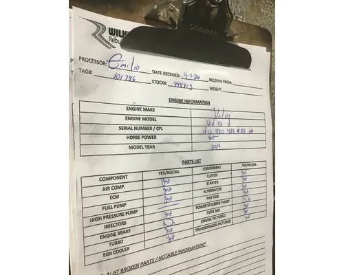 VOLVO VED12 D Engine Assembly