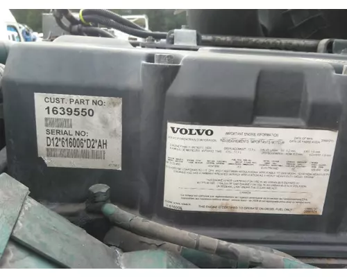 VOLVO VED12D (EGR) EPA 04 ENGINE ASSEMBLY