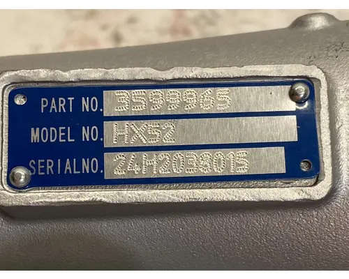 VOLVO VED12D Turbocharger  Supercharger