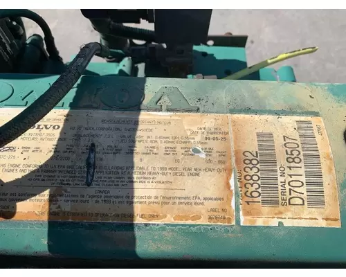 VOLVO VED7C Engine Assembly