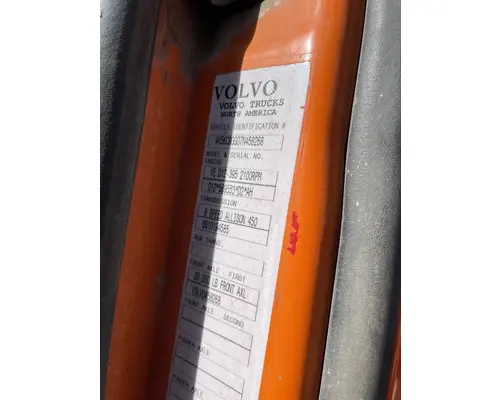 VOLVO VHD Complete Vehicle