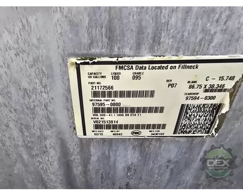 VOLVO VHD Fuel Tank