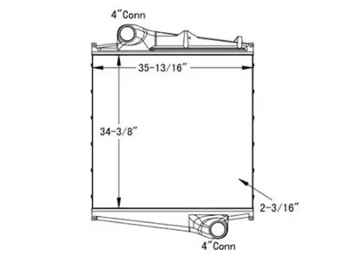 VOLVO VN Series Charge Air Cooler