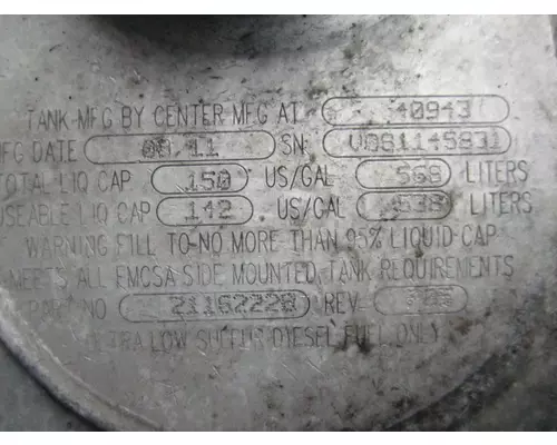 VOLVO VNL 2004-2018 FUEL TANK