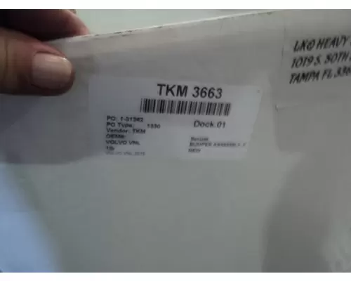 VOLVO VNL 2018-2024 BUMPER ASSEMBLY, FRONT