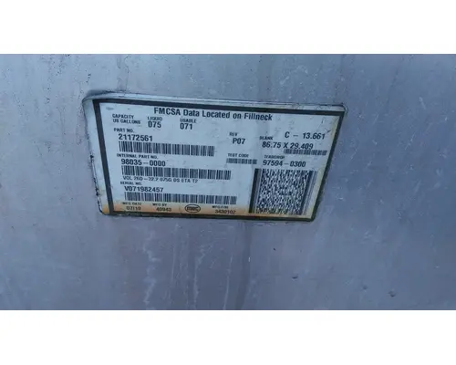 VOLVO VNL 2018-2025 FUEL TANK