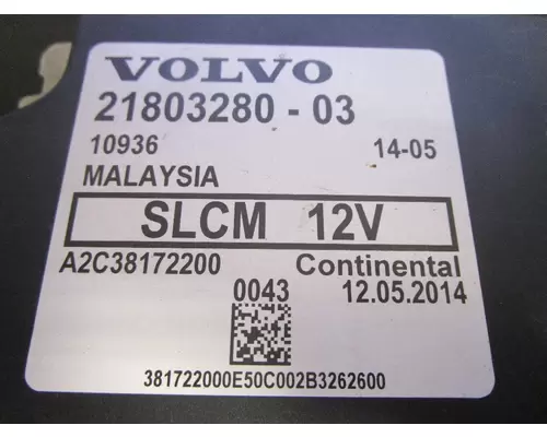 VOLVO VNL-CECU_21803280-03 Electronic Parts, Misc.