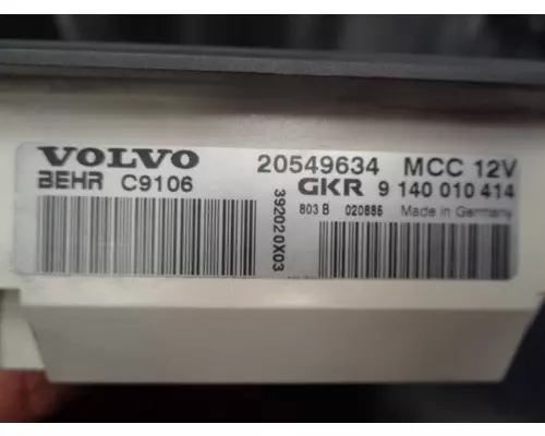 VOLVO VNL-Cab_20549634 AC Control