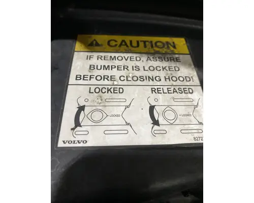 VOLVO VNL Gen 2 Bumper End Cap