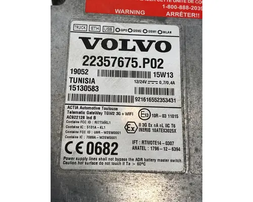 VOLVO VNL Gen 2 ECM (Chassis)