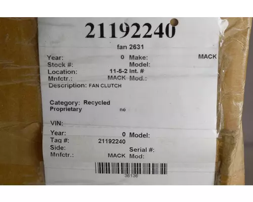 VOLVO VNL Gen 2 Fan Clutch