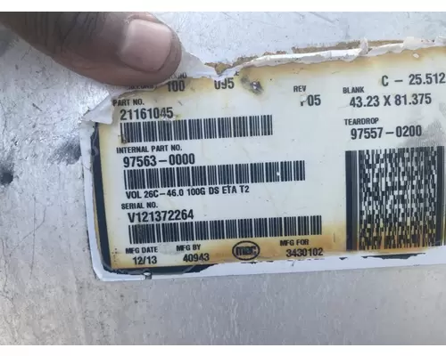 VOLVO VNL Gen 2 Fuel Tank